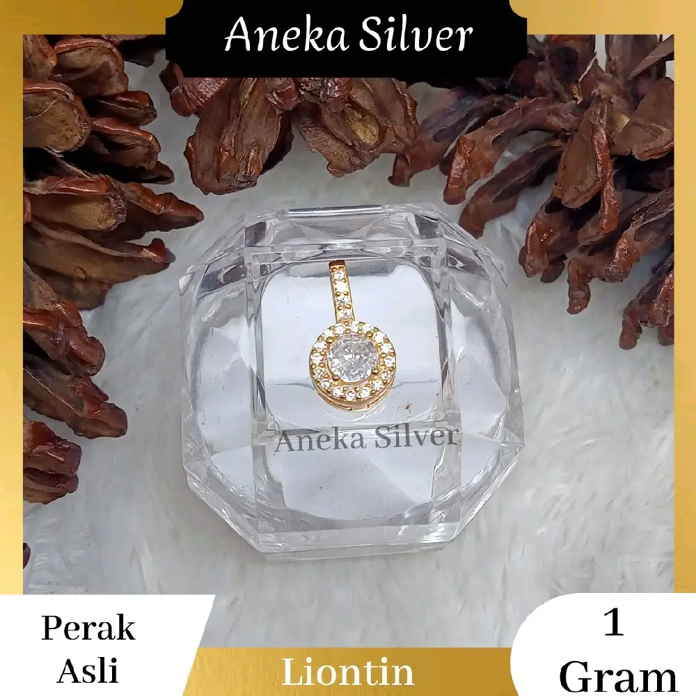 Liontin Slip Bulat Mt 1 Kuning