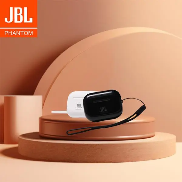 JBL phantom 5th Earbud Nirkabel Sejati, Suara Kuat yang Dapat Disesuaikan, Waktu Putar 6 Jam, Pengisian Daya Cepat USB-Lightning, Tahan Air, Kontrol Tombol, Earbud Bluetooth, Perjalanan,Olahraga Earphone Headset 5