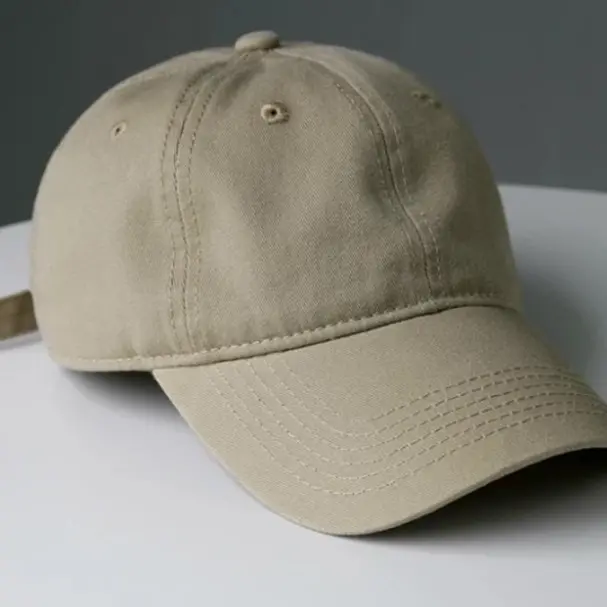 Topi baseball polos clip cakop besi bahan rapel tebal Dewasa Kanvas 2