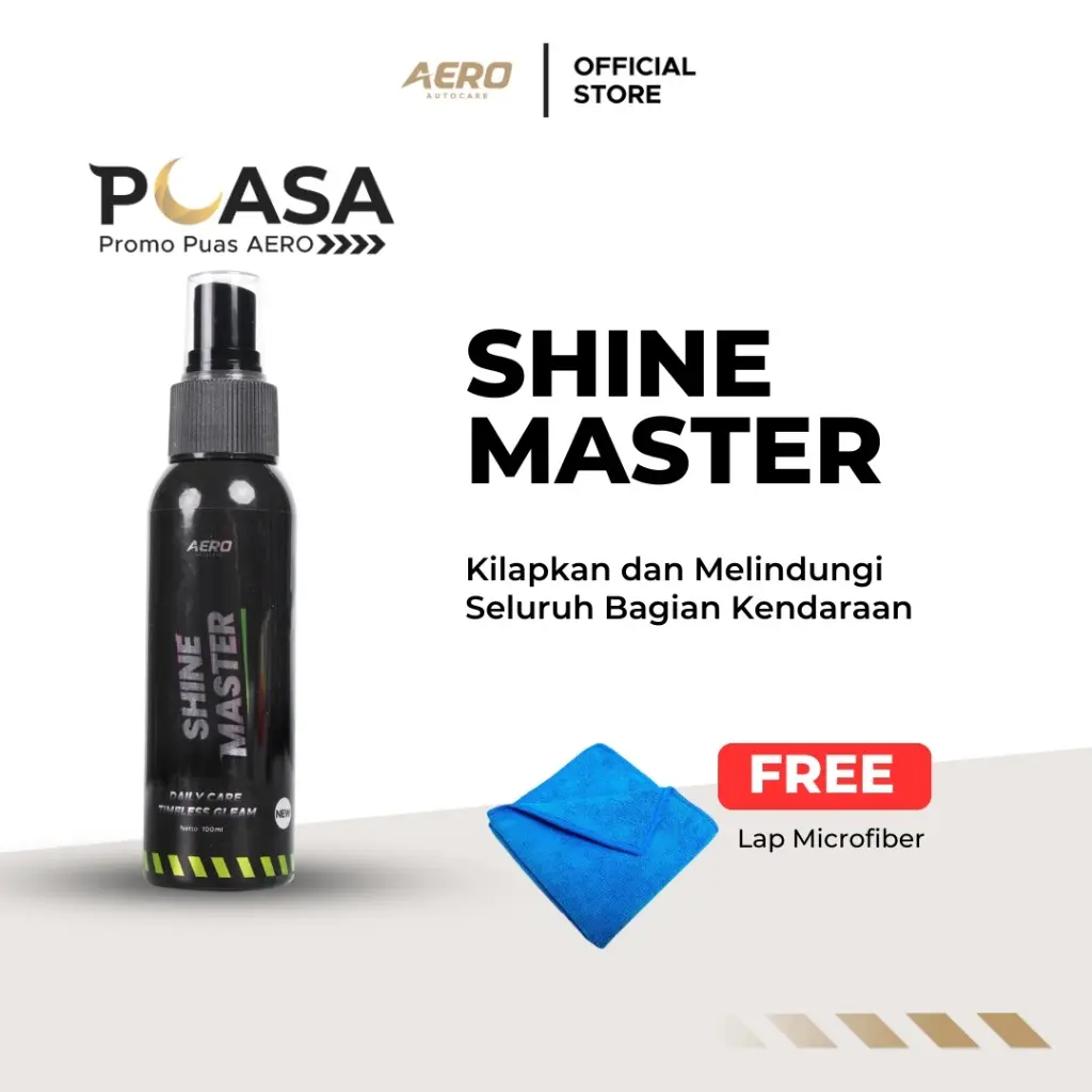 [FLASH SALE] Aero Shine Master Pengkilap Body Kendaraan