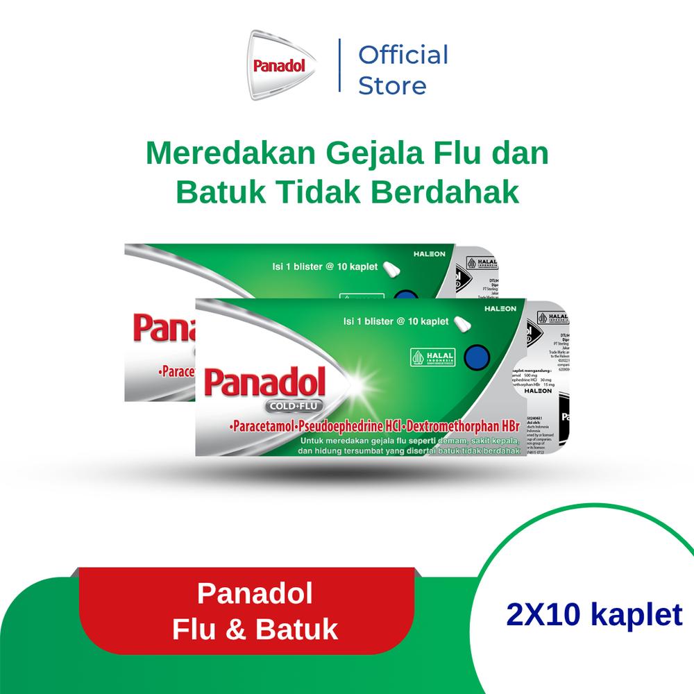 Panadol Cold & Flu Tablet 10s - TWINPACK