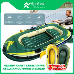 Apolive - Perahu Karet Arum Jeram Rafting Inflatable Boat Olahraga Perahu Mancing Multifungsi Boat