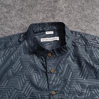 Gambar Kemeja Muslim Lengan Pendek Pria Koko Kurta Embos Ash Grey Puzzle Casual - Ash Grey Puzzle, M dari DETAK ORIGINAL Kota Tangerang 4 Tokopedia