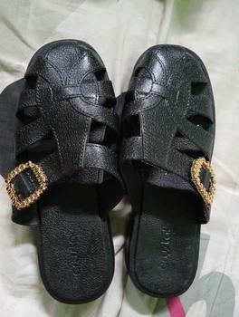 Product Review of Sepatu Wanita Mule Motif Tali Gladiator Sepatu Sandal Wanita Bustong | Sendal Sepatu Gladiator Manik |CL062-3 from e**r 0
