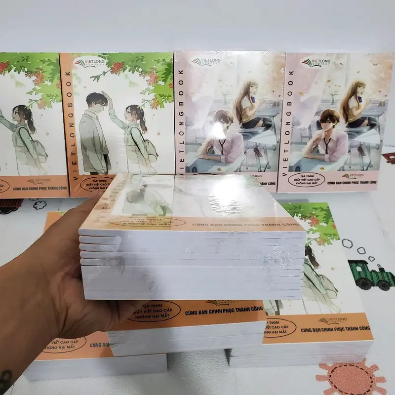 10 cuốn vở học sinh 4ôli 96 trang 4ôli học sinh cấp 2-3 học tập ghi chép 1