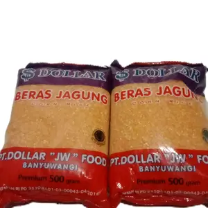 beras jagung dollar kemasan 500 gram. jagung pilihan.