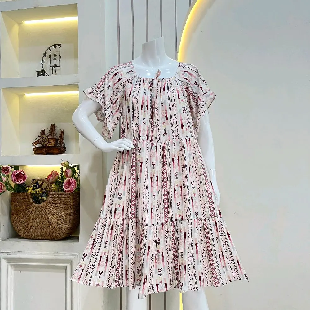 DRESS LAURA Casual Kancing