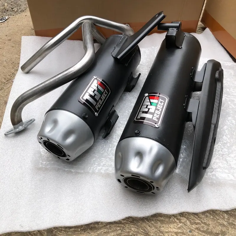 knalpot model TSM PROJECT fullsistem gass pnp cocok buat vario beat pcx mio Motorcycle 6