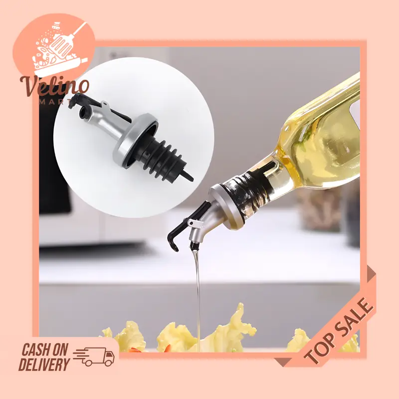 Tutup Botol Stopper Dispenser Multifungsi Penuang Minyak / Tutup Botol Corong Anti Tumpah / Tutup Botol Minyak Kecap Sirup Wine Stopper / Tutup Botol Multifungsi Sirup / Bottle Saos Goreng Penutup Penuang / Bottle Stopper Dispenser Minyak Kecap Serbaguna 0