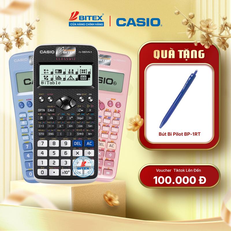  Máy tính Casio Fx-580VNX đa dạng sắc màu được mang vào phòng thi 