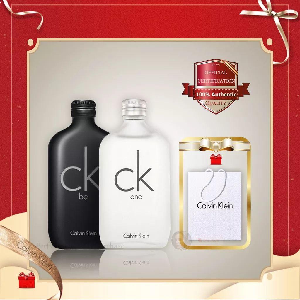 CALVIN KLEIN MAN เคาน์เตอร์ของแท้ Calvin Klein CKOne & CKBe Eau De Toilette 100ML น้ำหอมผู้ชายและผู้