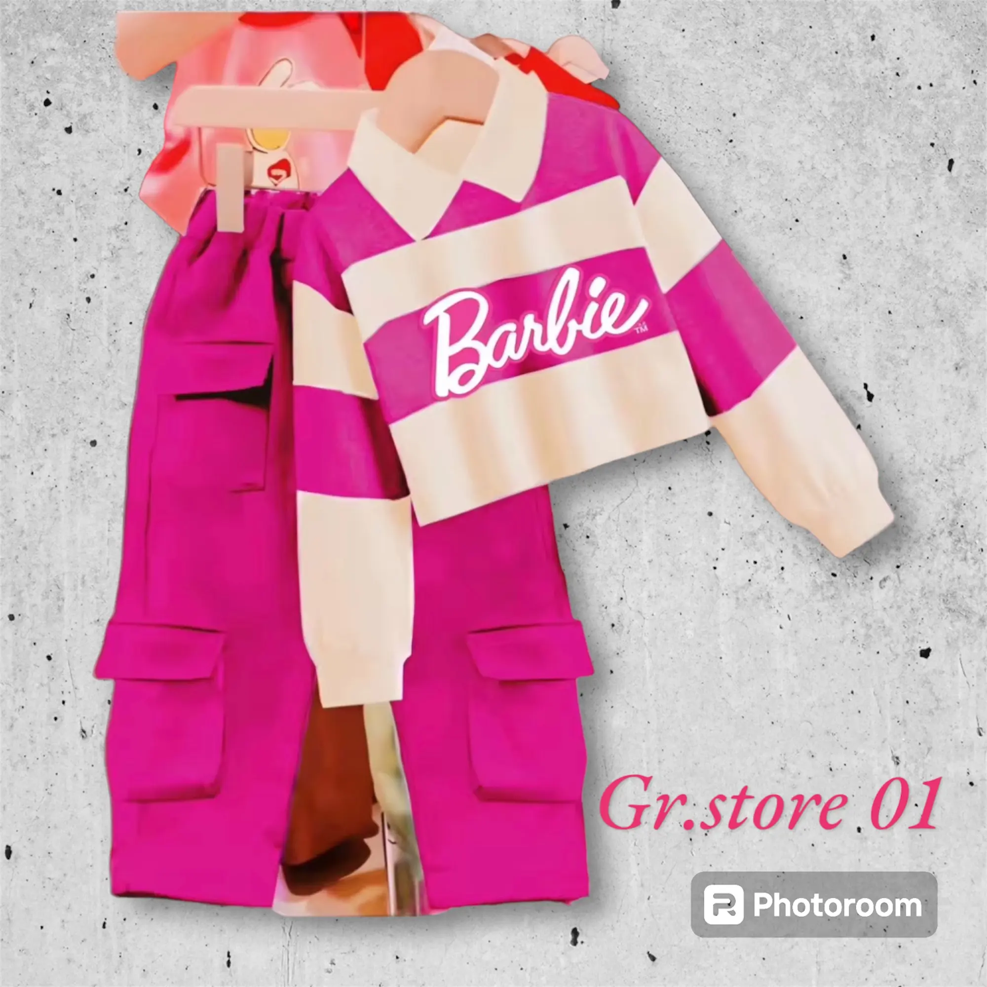 BAJU ANAK PEREMPUAN SALUR BERBIE KRAH TERBARU BUAT ANAK USIA 1-12 TAHUN Cewek Cargo