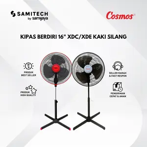 KIPAS ANGIN BERDIRI COSMOS 16-XDC / 16-XDE STAND FAN 16XDC / 16XDE 16" BERGARANSI