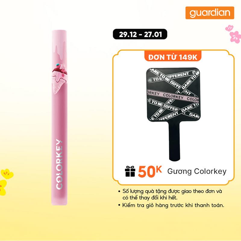  Son Bóng Giúp Tạo Hiệu Ứng Gương Colorkey Airy Lip Mirror Series - Ice Cream 1.7g 