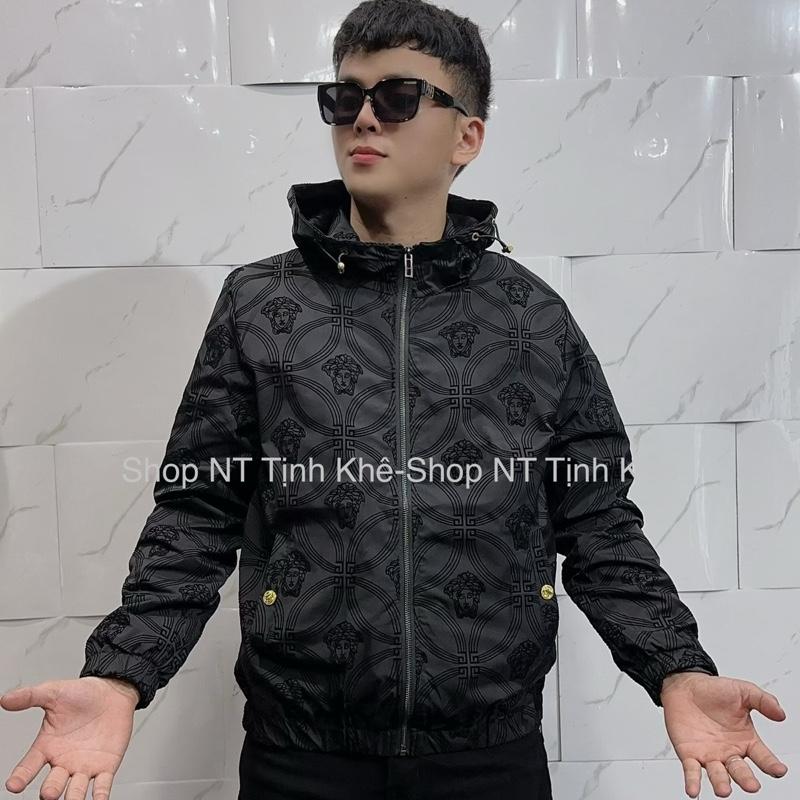 Áo Khoác Gió QC Vẹt Sát Logo Cao Cấp Ở Ngực - Nam Menswear - Bao đổi trả