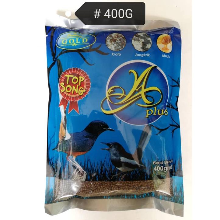 A Plus Premium Gold 400gram Bird Food Feed Makanan Burung