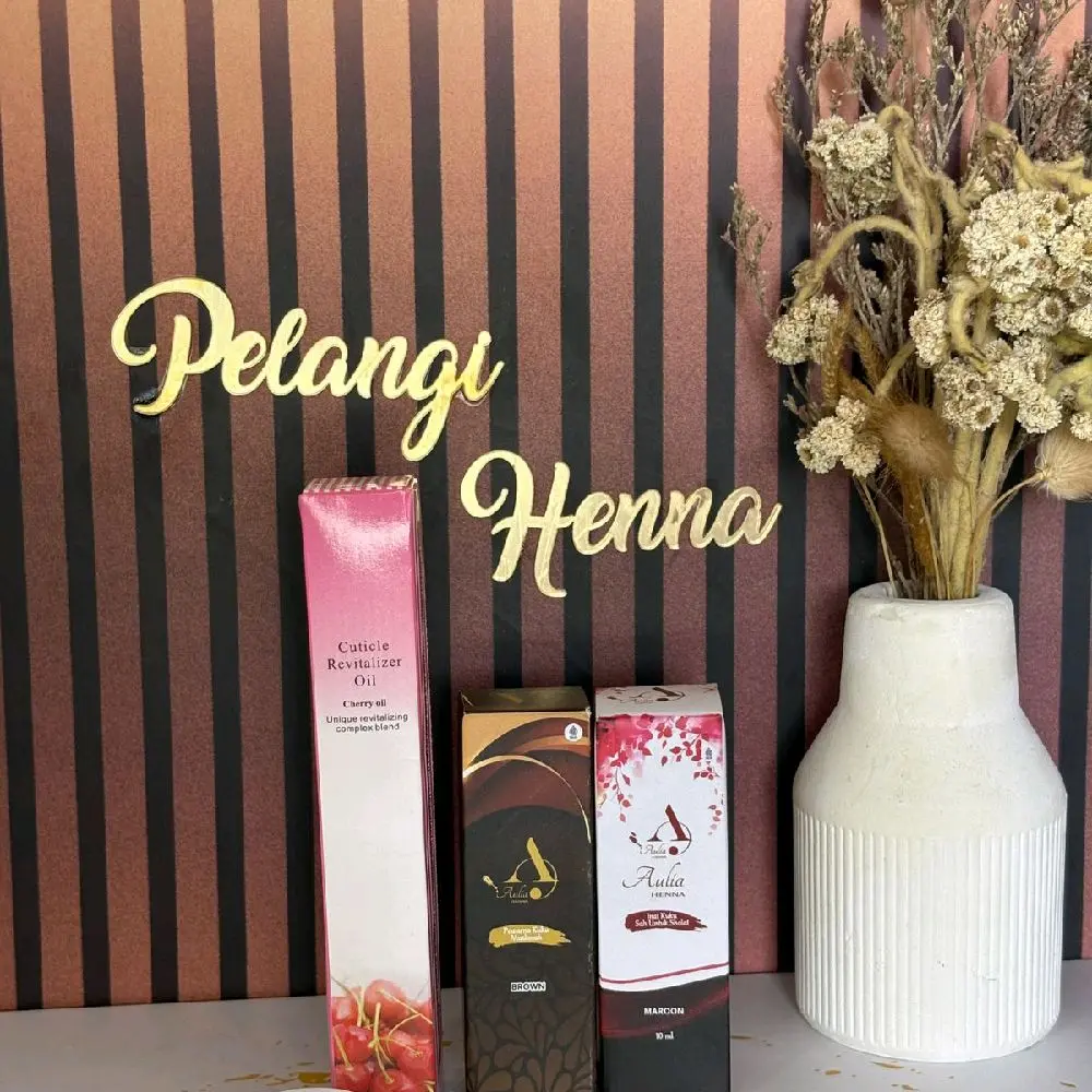 Maroon + Coklat + Serum