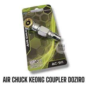 Air Tire Chuck KEONG Coupler Nepel Isi Angin Ban Doziro
