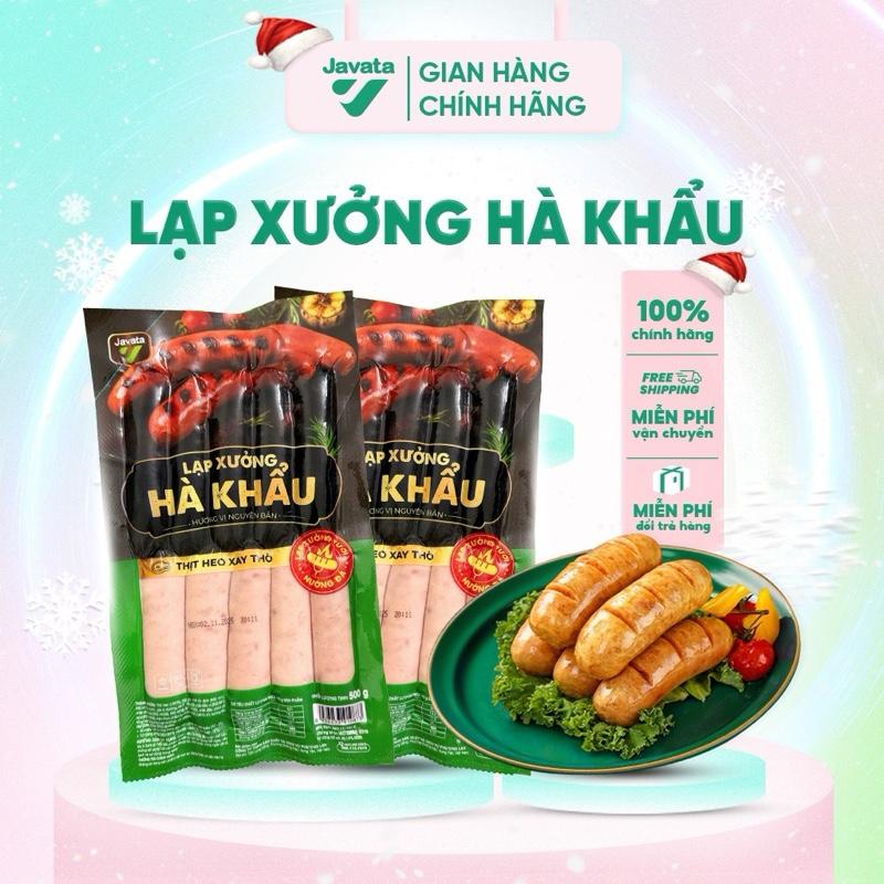   Thiennhanreview x Javata  COMBO 1KG Lạp Xưởng Hà Khẩu Javata Nướng Đá – Thơm Ngon Chuẩn Vị Hương Vị Đặc Trưng 
