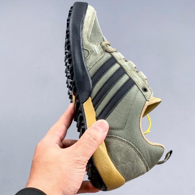 Sepatu Pria Adἱdas Terrex Daroga Hijau Army Original Quality - Sepatu Kasual Sneakers Hiking Pria Kuat Tebal Bisa Bayar di tempat COD 2