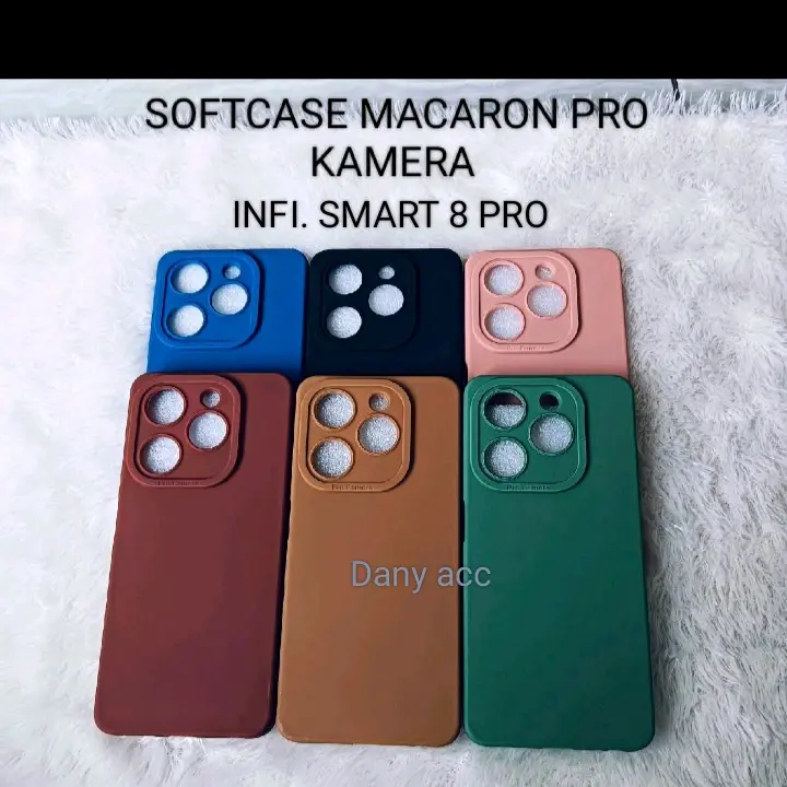 SOFTCASE PRO KAMERA INFI. SMART 8 PRO/ SMART 8. SILIKON PELINDUNG HENDFONE. 0
