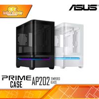 Gambar CASING ASUS PRIME AP202 TG - Small Tower mATX Tempered Glass Case dari Techno Computer Bali Kota Denpasar 1 Tokopedia
