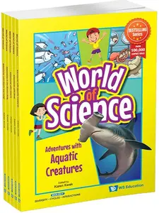Paket Buku Anak Ensiklopedia Sains Set 1 – World of Science (5 Buku 6–12 Tahun)