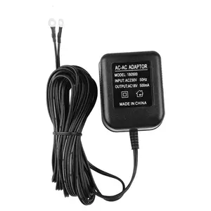 AC Doorbell Power Adapter, 18V 500MA Doorbell Transformer, 10M Cable,