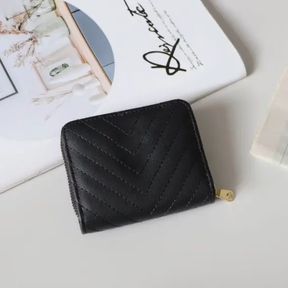 Aksesoris F5132 Dompet Mini Wanita Import Korea / Dompet Koin Kartu Resleting Wanita 5