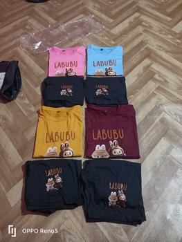 Product Review of SETELAN ANAK-ANAK COWOK DAN CEWEK MOTIF LABUBU  / BAJU ANAK-ANAK LAKI - LAKI DAN PEREMPUAN / KAOS ANAK SET ANAK PRIA DAN WANITA / LB2 from ** b**a P**a R**💜 0