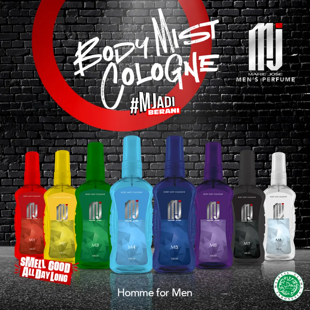 Marie Jose MJ Body Mist 100ml Perfume Pria ALL VARIAN