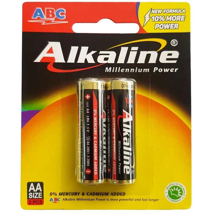 Gambar Baterai Alkaline ABC AA Kecil Batere ABC Batere AA isi 2 dari Cengli Store Kota Surabaya Tokopedia