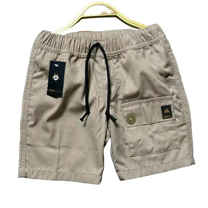 Agh Celana Pendek Cargo Chinos Anak Laki Laki Pinggang Karet Umur 1-10th Kekinian Fashion Katun