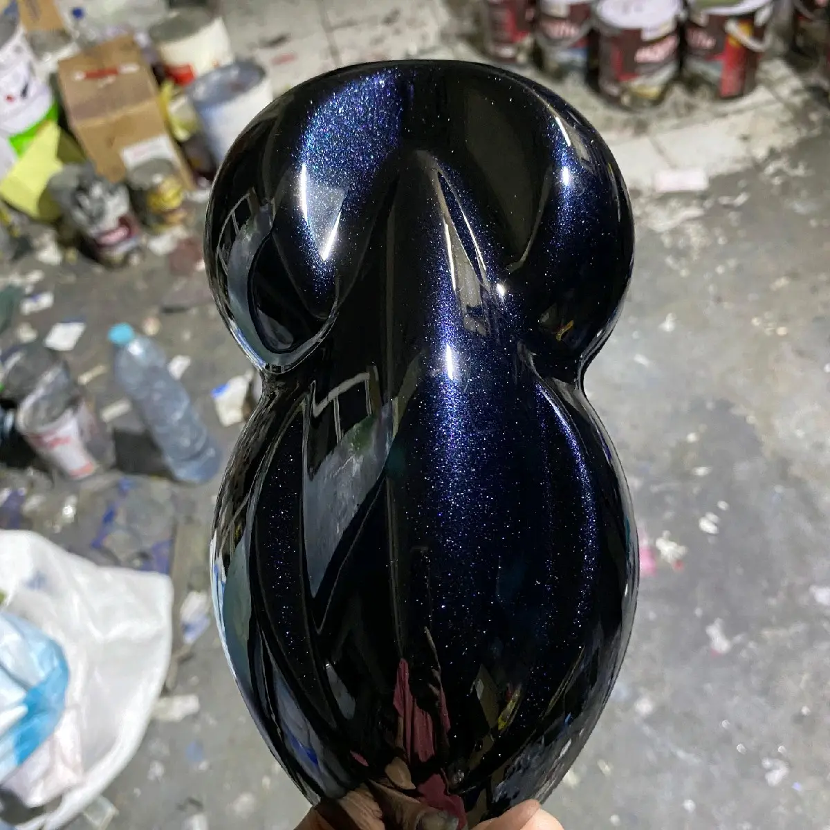 cat moonblack crystal PU custom