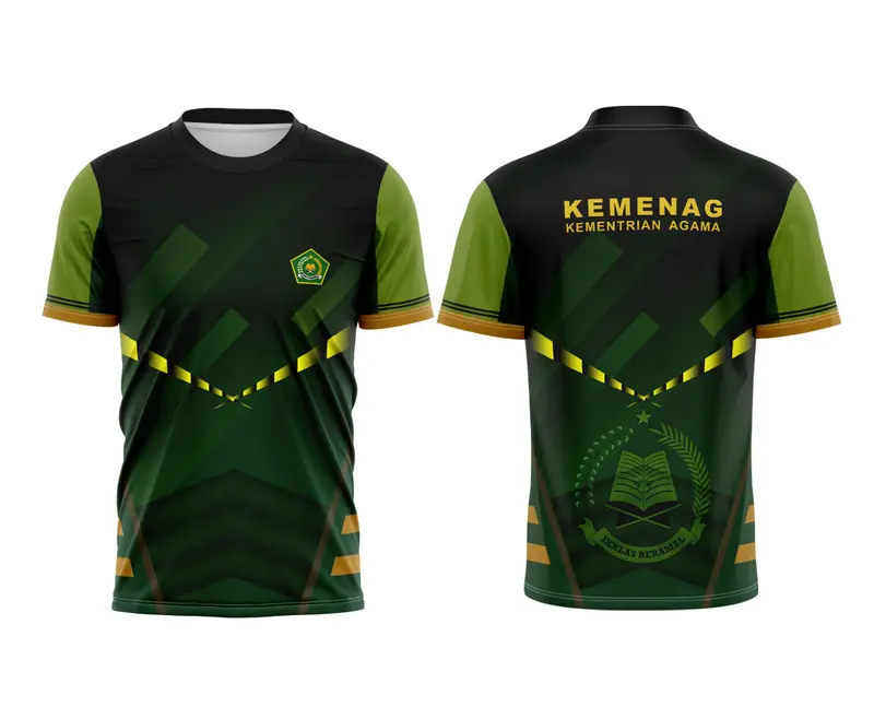 Baju Kaos KEMENAG KEMENTRIAN AGAMA Fullprint Sublime 01 Pria 0