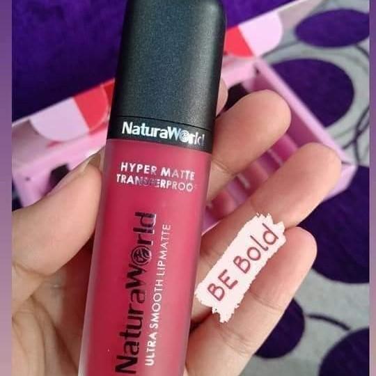 1 Paket Lipmatte Naturaworld Isi 6 pc 5