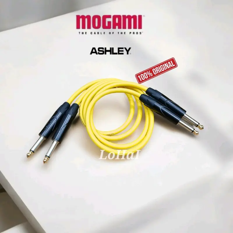 Kabel XLR F Akai to Akai Left Right Mono 50cm/75cm (Konektor Audio Mixer ke Soundcard) 75CM Mogami Made in Japan Original 8