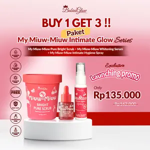 Babies Glow Triple My Miuw Miuw Series Scrub, Serum and Spray