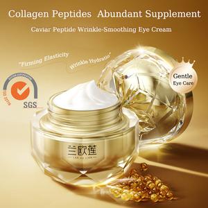 [LANOULIAN] Caviar Polypeptide Eye Cream -SGS Certification- Anti-Aging, Reduce Fine Lines, Lighten Dark Circles, Moisturize , Firm Eye Area,Gentle Skincare lifting
