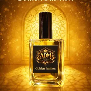 Adm Parfume - Golden fashion Fresh Lembut dan Mewah Cocok untuk Wanita dan Pria Isi 16 ml Parfum Elegan