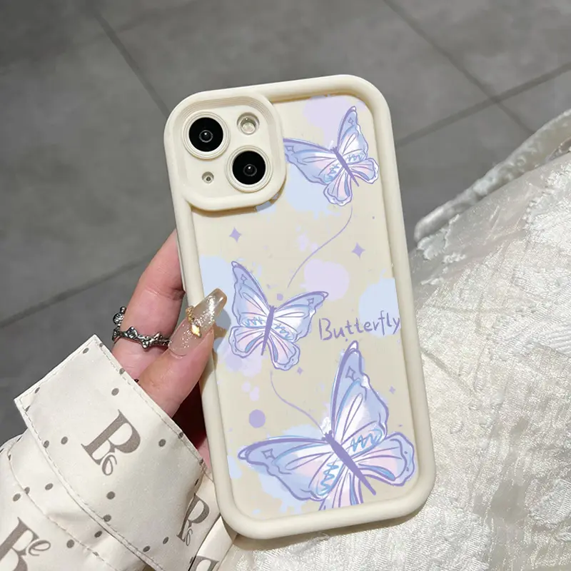 Casing Hp Untuk Realme C2 Realme C2s OPPO A1K Case Pola Kupu-kupu Lucu Kasing Silikon lembut Casing ponsel Anti guncangan Cesing pelindung lensa Kesing Softcase 8