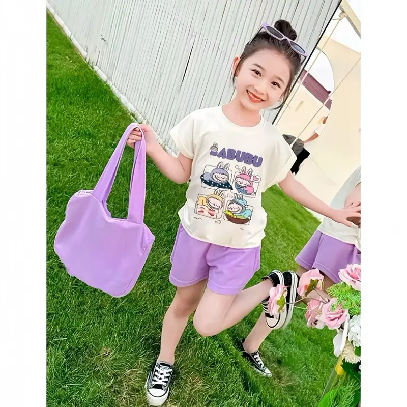 Setelan Anak Perempuan Usia 1-5 Tahun / Baju Anak Cewek Viral Terbaru Bunda Parsel set elan an akce wek ±3-4th m 9-10 tahun korean labubu 2