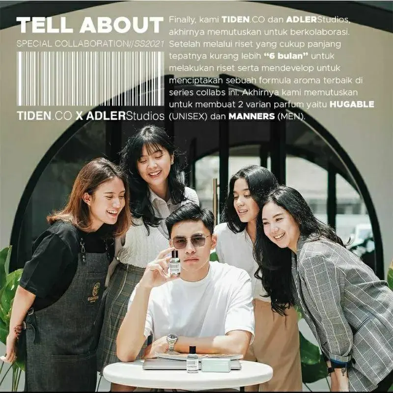SPECIAL COLLABORATION | TIDEN.CO X ADLERStudios Perfume | HUGABLE | Parfum 6