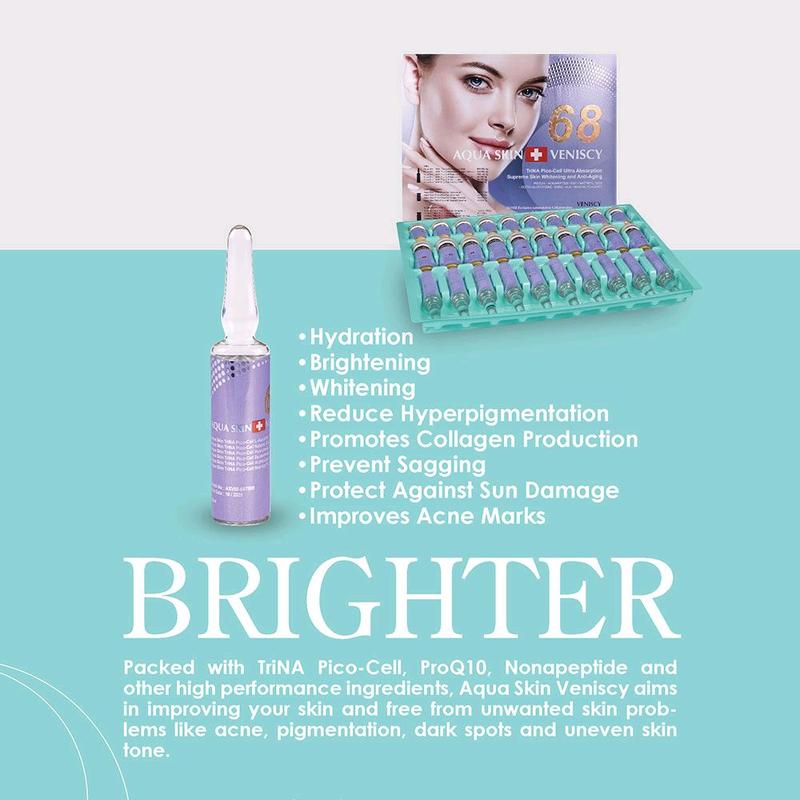 Aqua skin 68 whitening skin solution 5