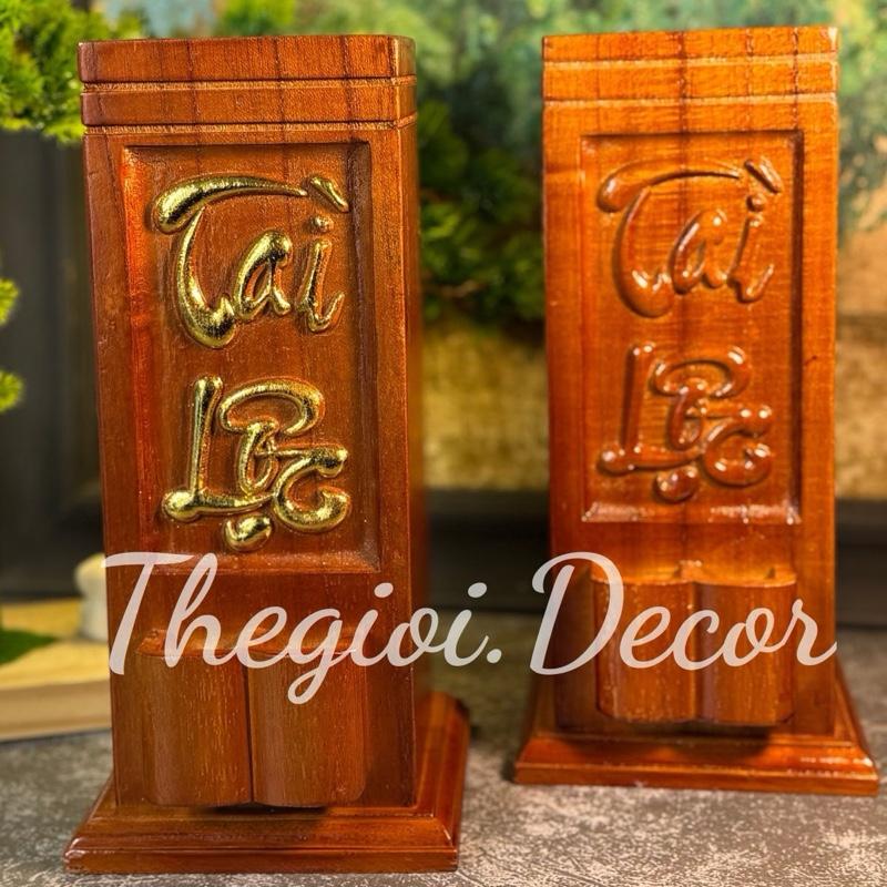 Hộp Đựng Nhang Bằng Gỗ Tự Nhiên ,Phong Thủy Hút Tài Lộc Sang Trọng