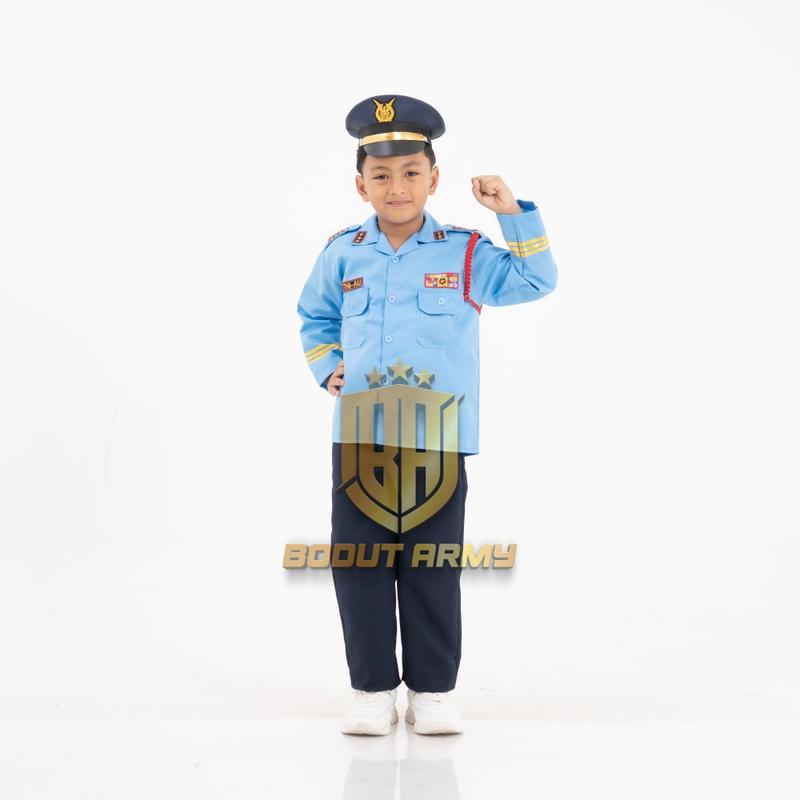 Product Introduction of SERAGAM PROFESI BAJU TNI ANGKATAN UDARA KOSTUM TENTARA UDARA ANAK 21