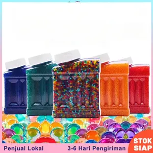 Mainan DIY Anak Kreatif Isi Botol & Pot Tanaman Hadiah Warna Cerah Aman untuk Kegiatan DIY Rumah Sekolah