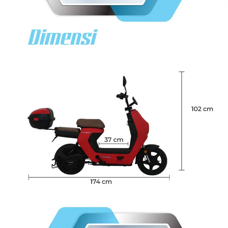 Sepeda Listrik Syncross 1.0 - Garansi Pembelian 1