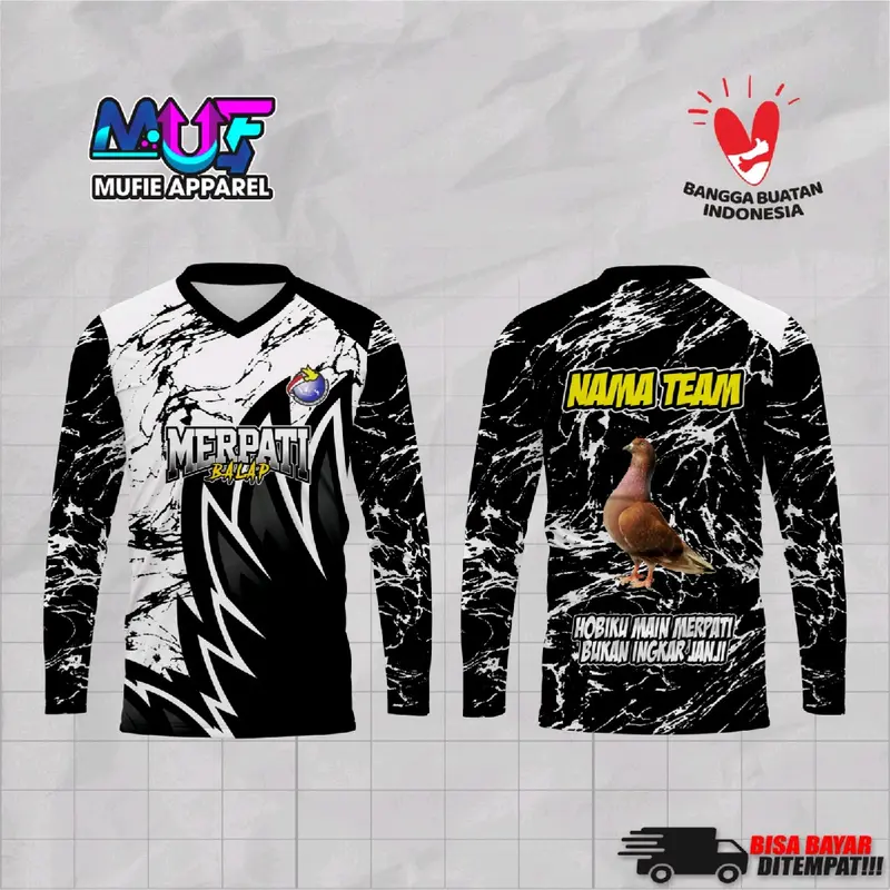 JERSEY MERPATI TANPA TOPI CUSTOM DESAIN 0