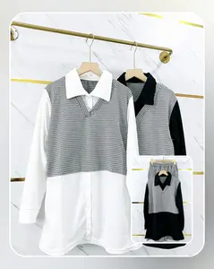 TOS 2902-setelan oneset wanita dewasa - set rompi kotak & celana cutbray #setelan baju celana wanita panjang dewasa remaja oversize #tiktokshop #outfit #oneset #cucigudang Lengan  Setelan Kulot  Atasan Motif Rayon Katun Bunga Setrip